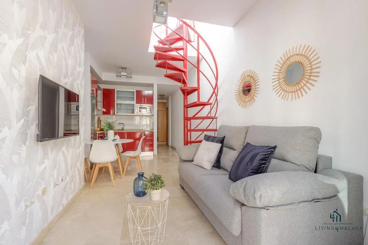 Apartment Living4Malaga City Views Terrace Spain